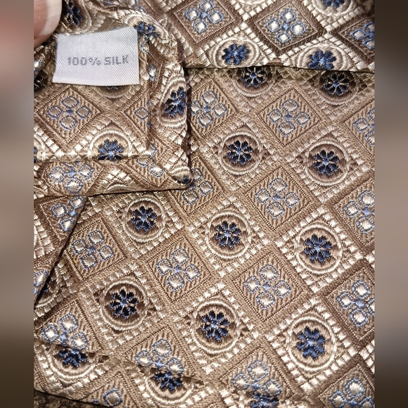 Burma Bibas Classic Men’s Neck Timeless 100% Silk Tie 61"Long x 3.75" Wide EUC - Picture 6 of 6